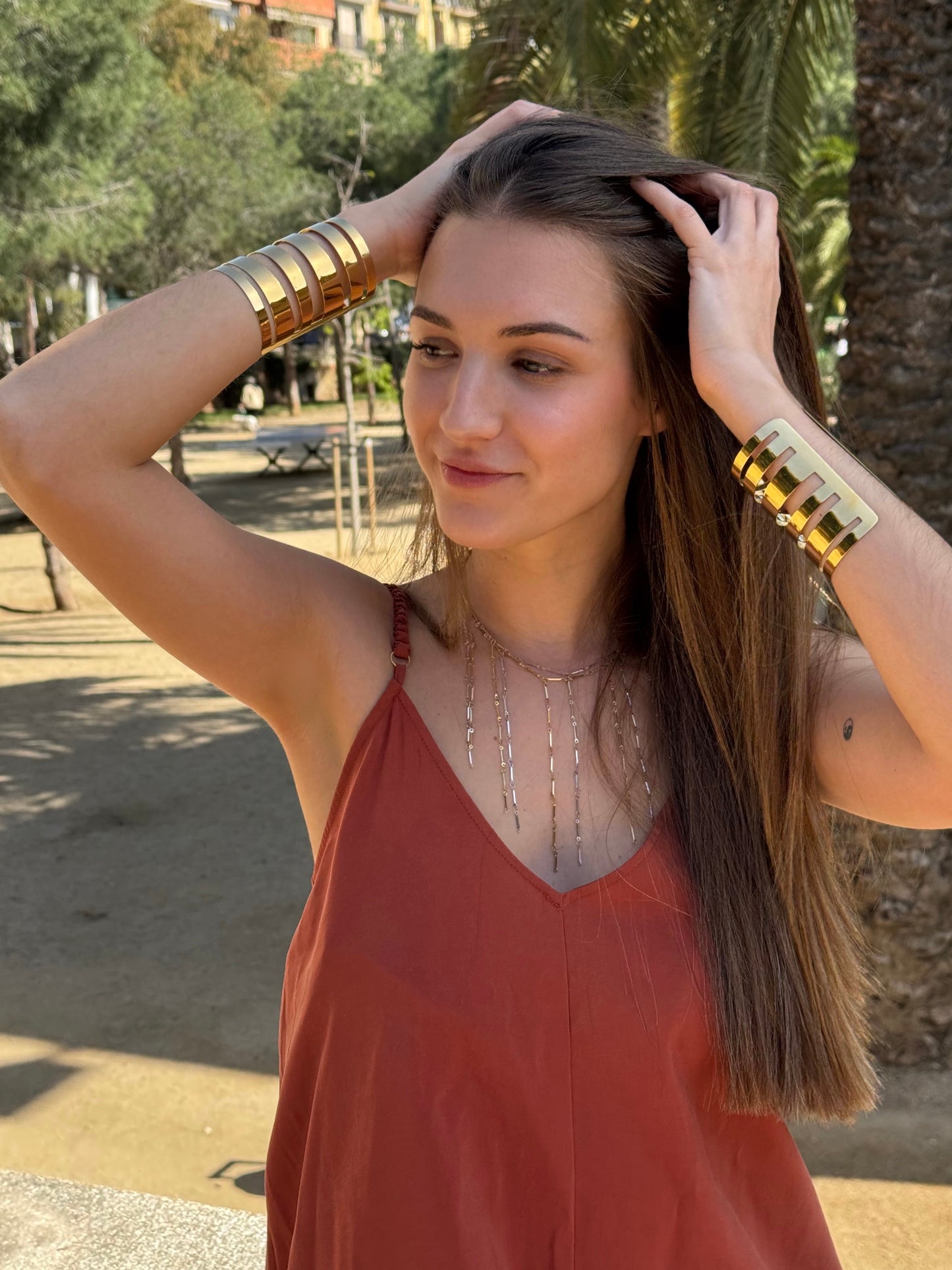 COLLAR CADENAS PLATA