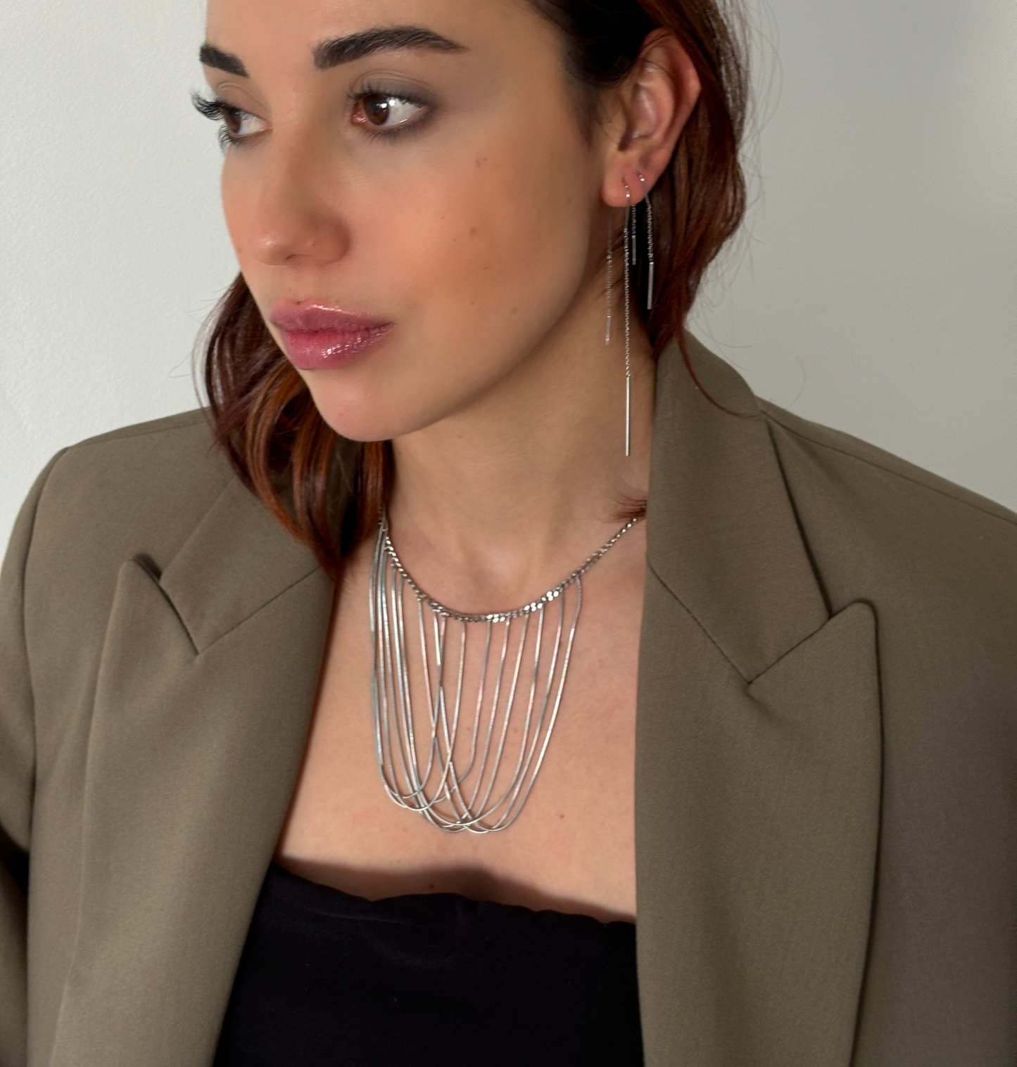 PENDIENTES LISA PLATA