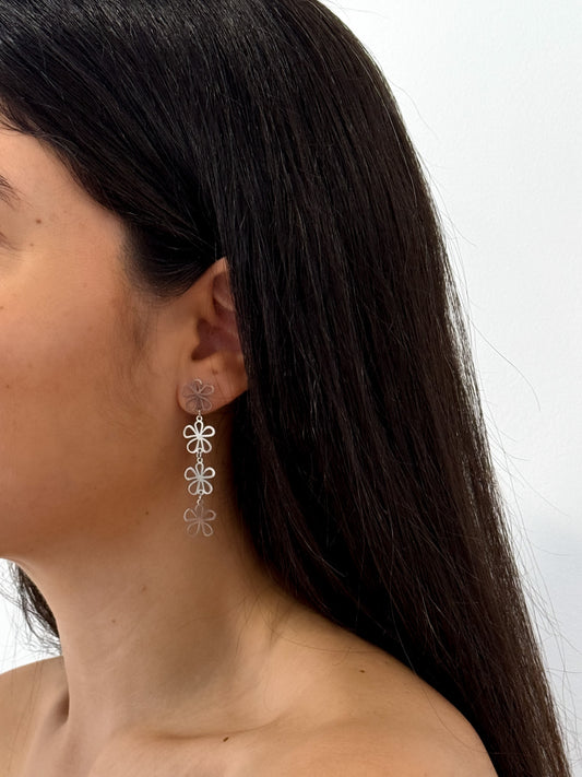 PENDIENTES FLOR